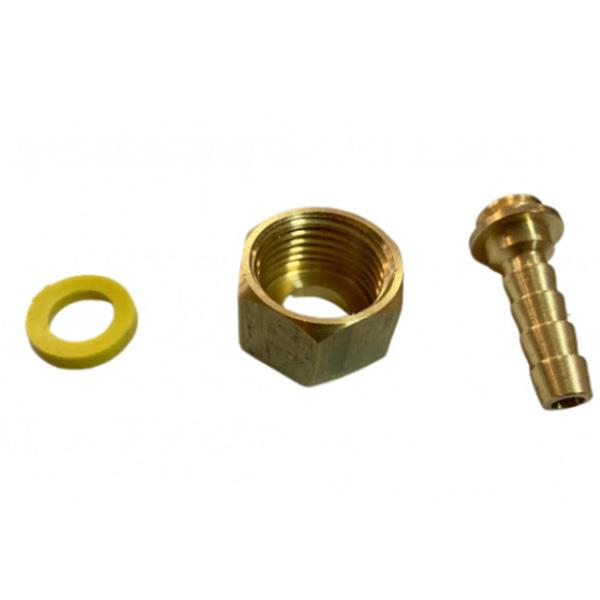 Hose Brass Fitting (G ½") - 10 mm