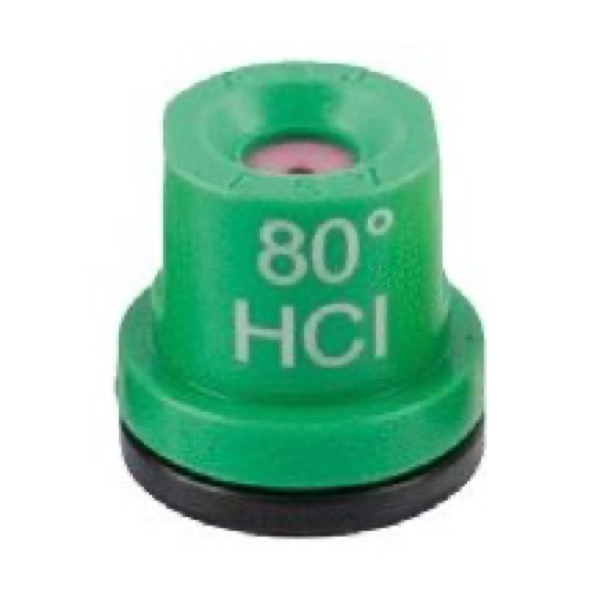Holkeël Keramiek Spuitpunt 80° Groen 1.5 mm