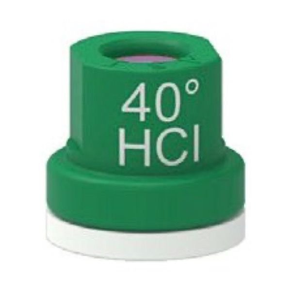 Holkeël Keramiek Spuitpunt 40° Groen 1.5 mm